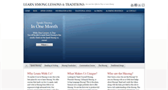 Desktop Screenshot of hmonglessons.com
